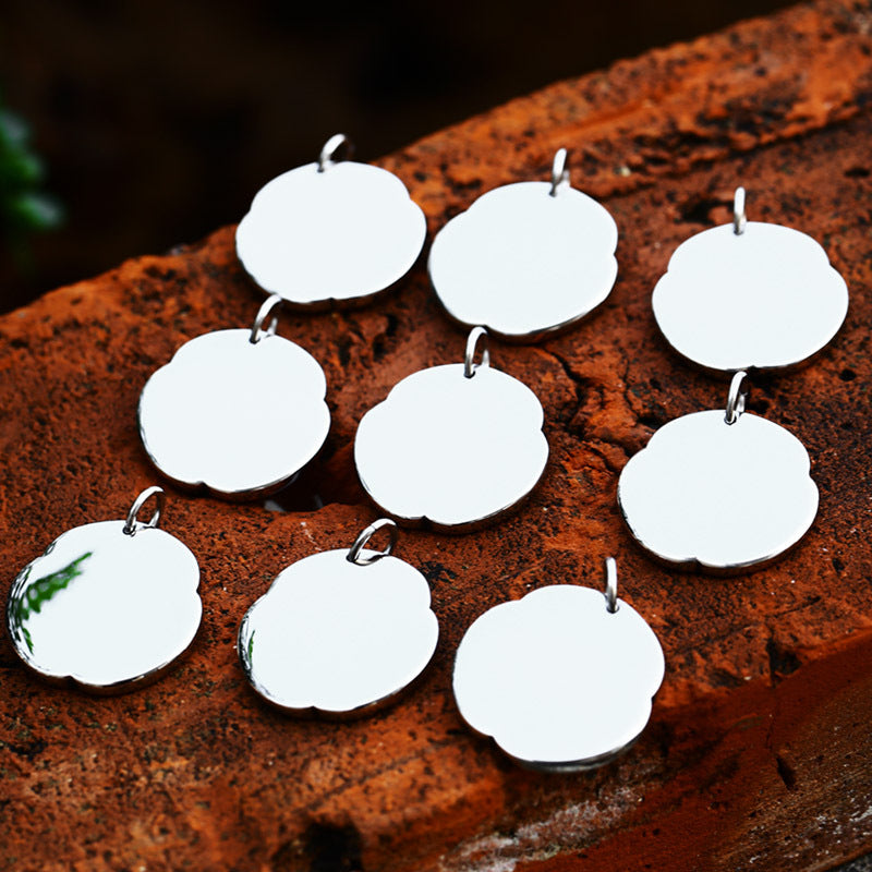 Viking-Inspired Titanium Steel Pendant for Men - Retro European and American Design, Wholesale Stainless Steel Jewelry