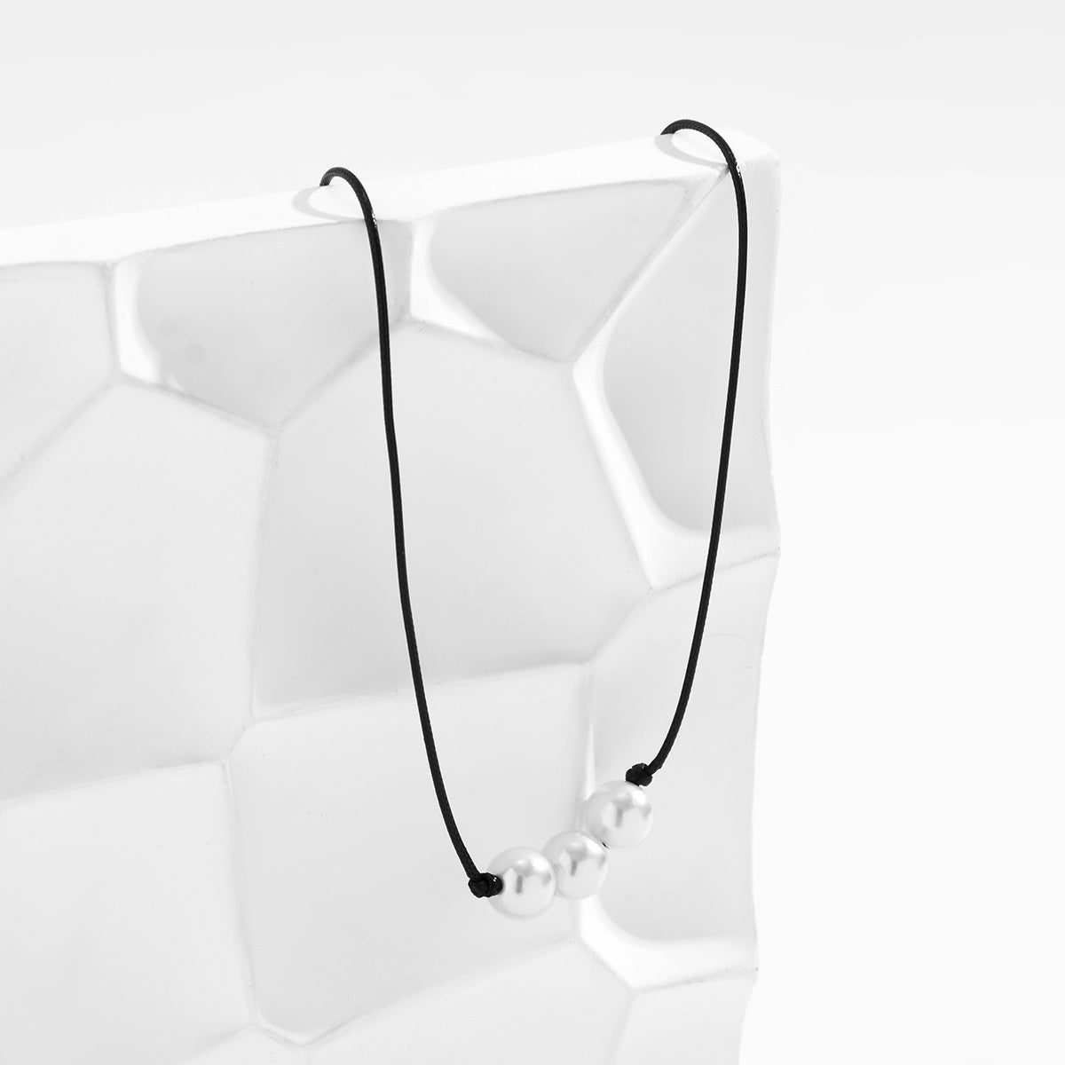Planderful Pearl Pendant Necklace For Women Imitation Beaded Wax Thread Collarbone Jewelry Elegant Vienna Verve
