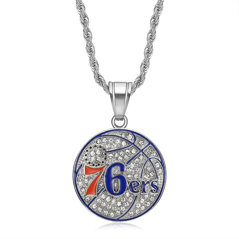 Rhinestone Necklace – Statement Hip-Hop Necklace
