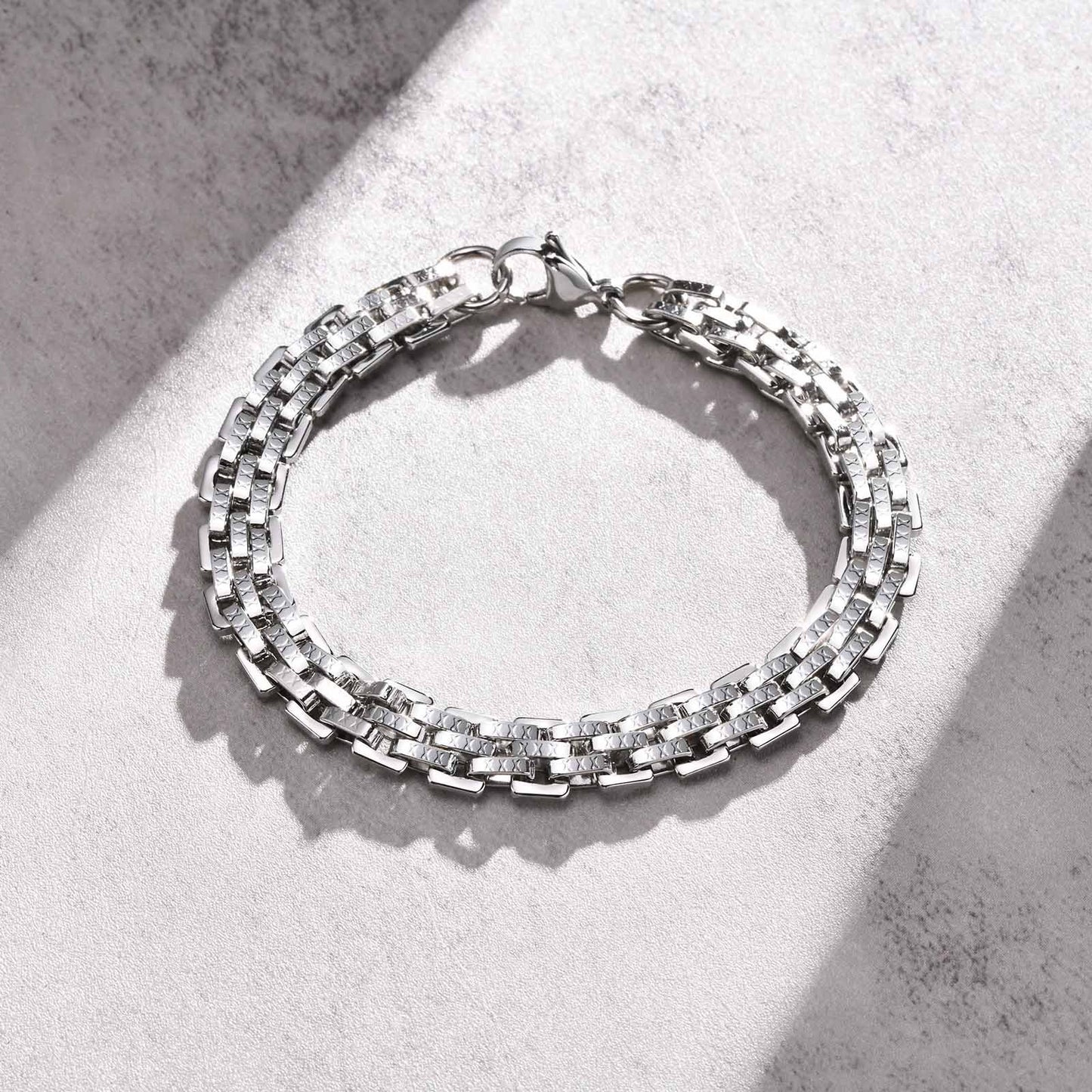 Accessories Stainless Steel Chain Bracelet Steel Men Wholesale