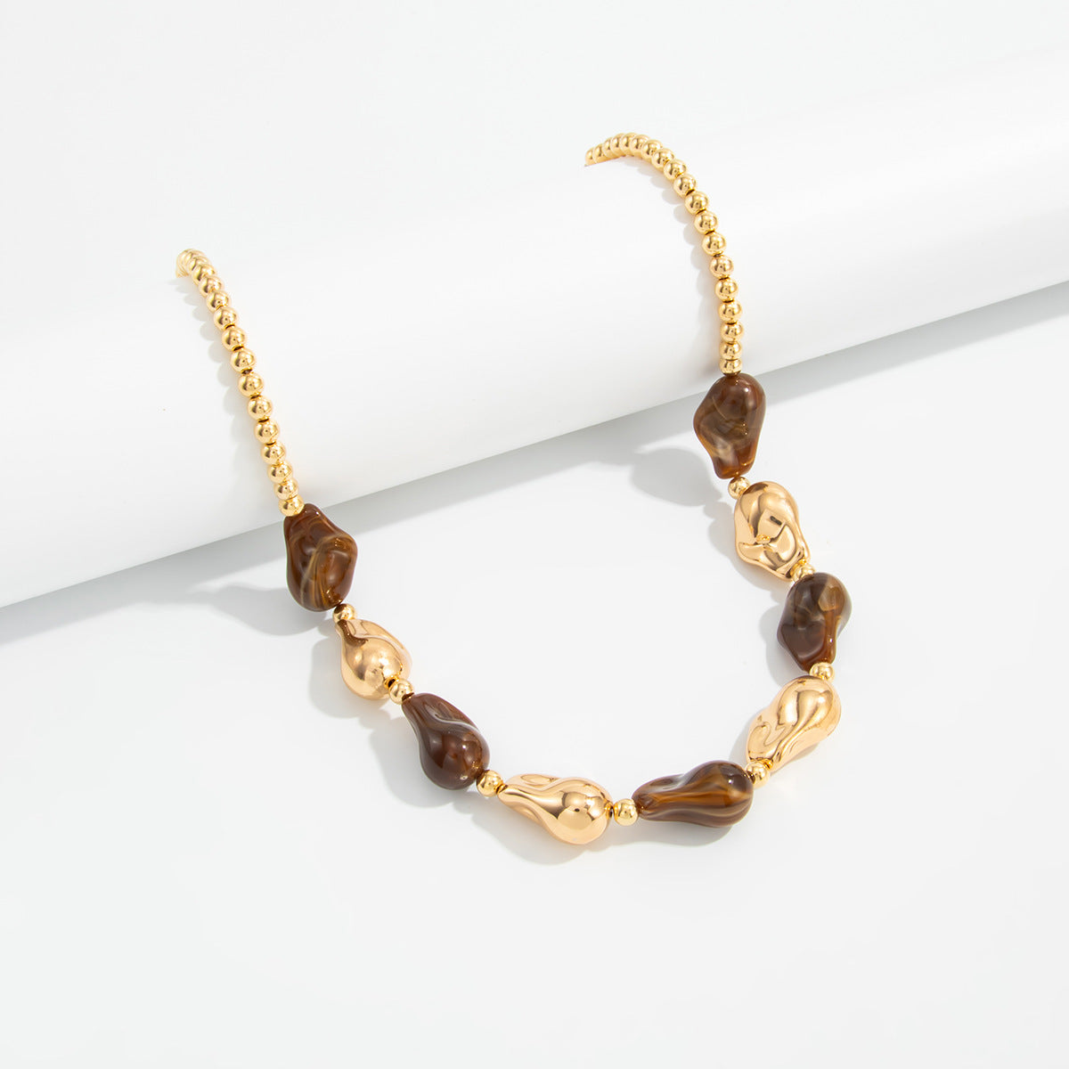 French Baroque Pearl Bead Necklace