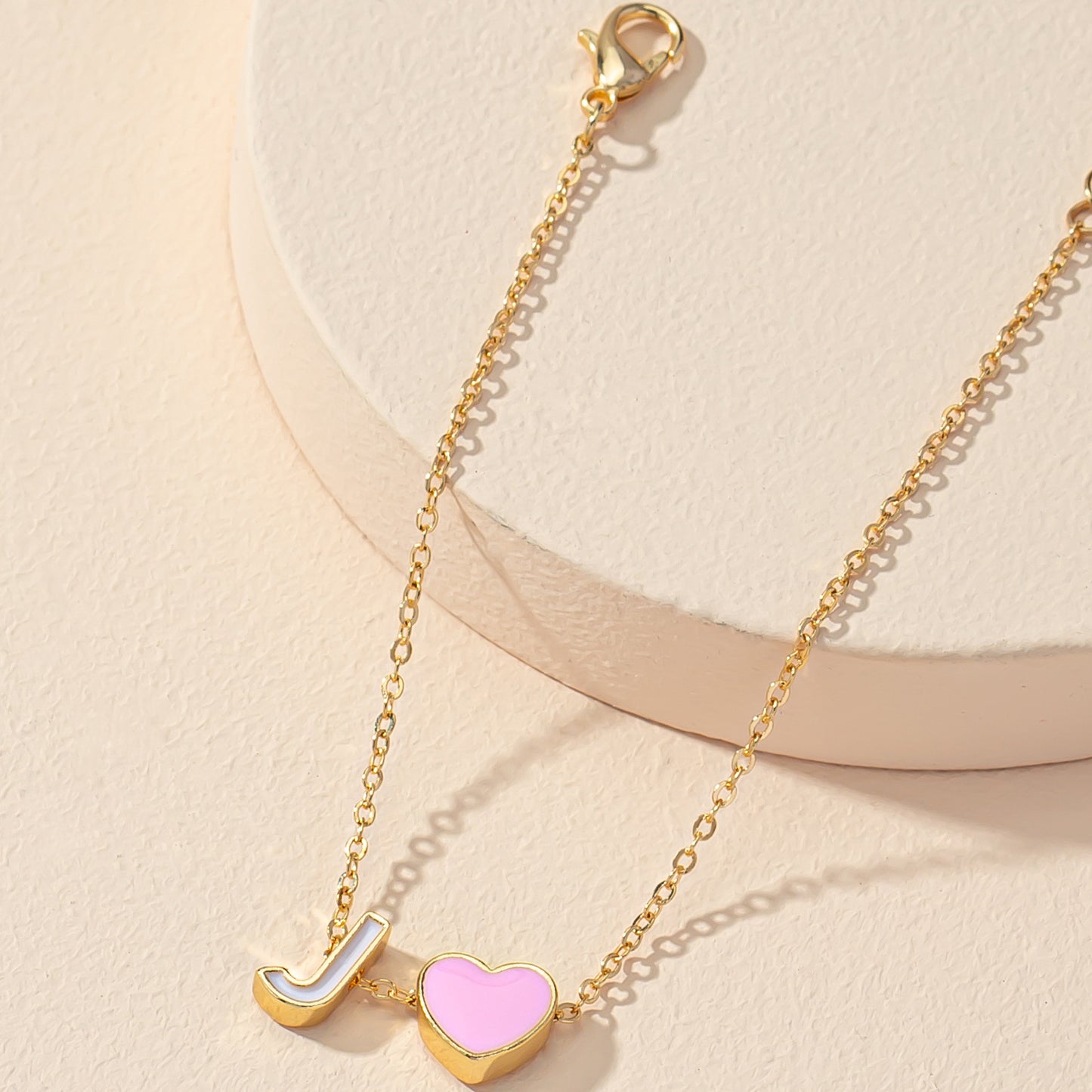 Elegant Vienna Verve Heart Bracelet with Cold Wind Design