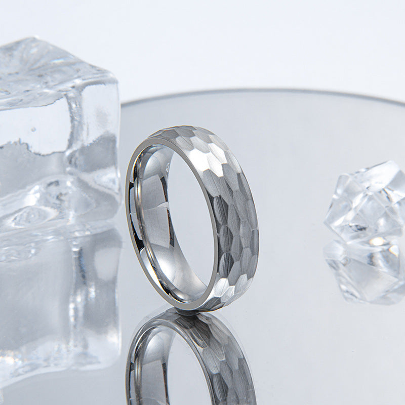 Stylish Stainless Steel Ring with Classic Design for Men and Women