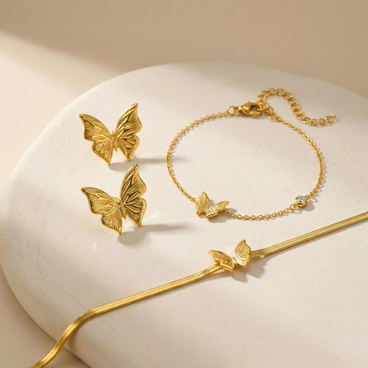 Coordinating Jewelry — Earrings, Bracelet or Necklace