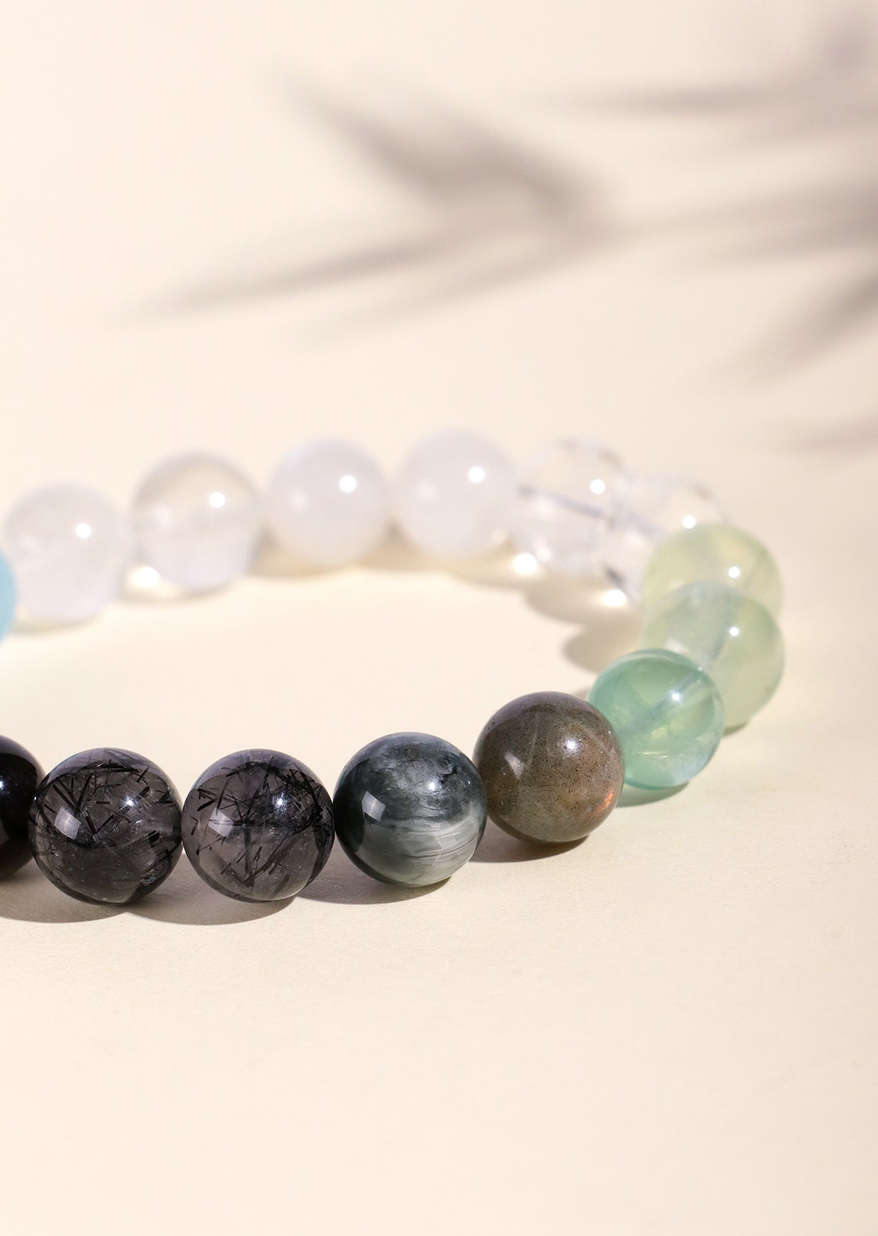 Planderful Fortune's Favor Bracelet – Elegant Blue Moonlight Crystal Design