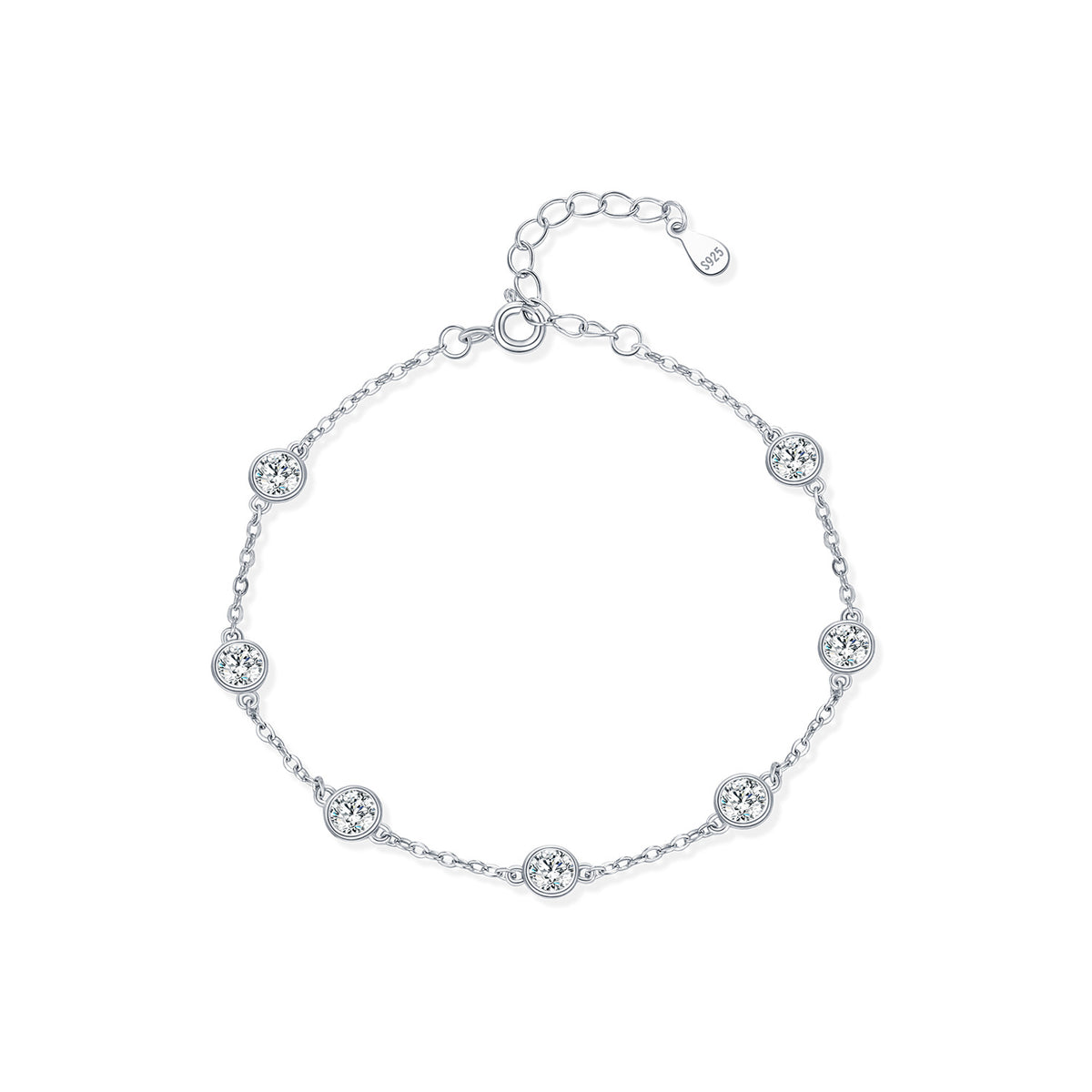 925 Sterling Silver Bubble Bracelet