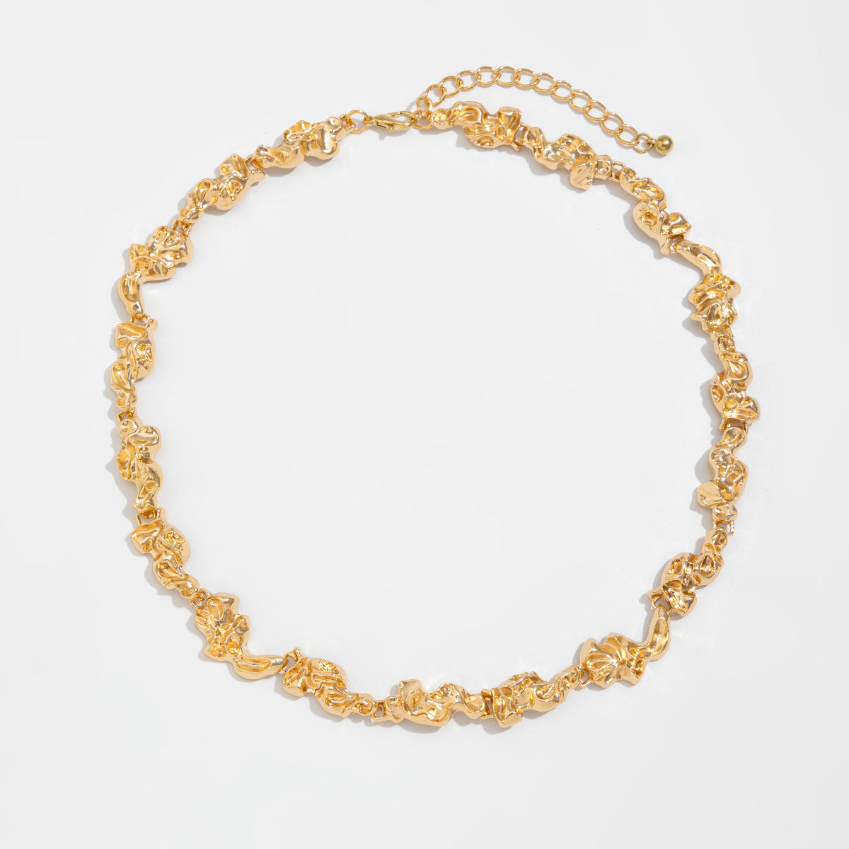 Planderful Vienna Verve Necklace – Unique Irregular Liquid Design