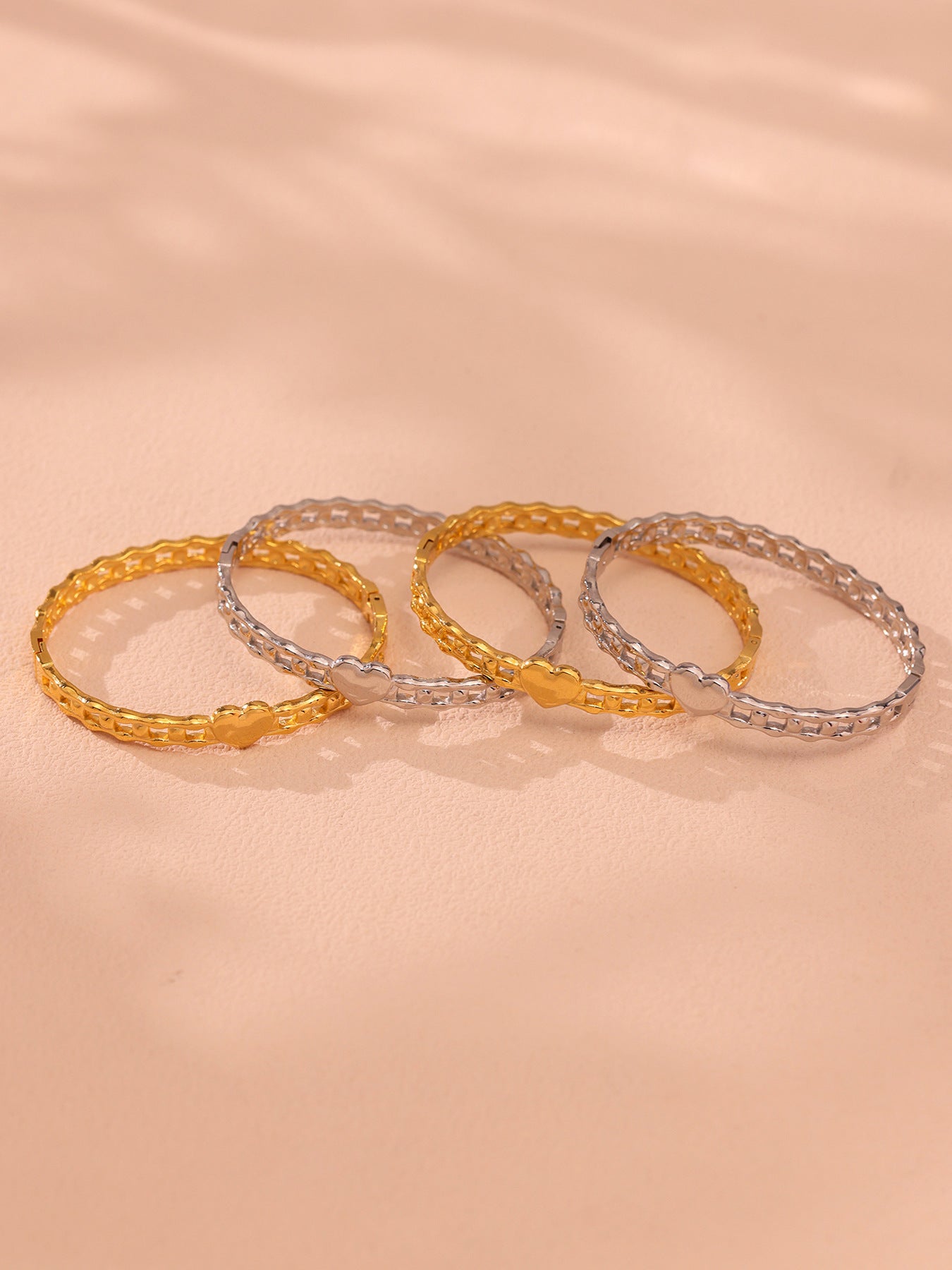 Planderful Love Buckle Bracelet Unisex Stainless Steel