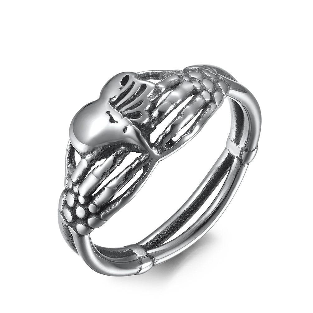 Celtic Holding Love Stainless Steel Ring Stainless Steel
