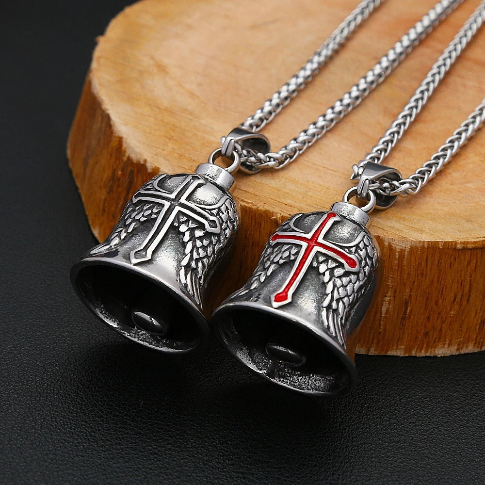 Vintage Viking Stainless Steel Men's Pendant Necklace