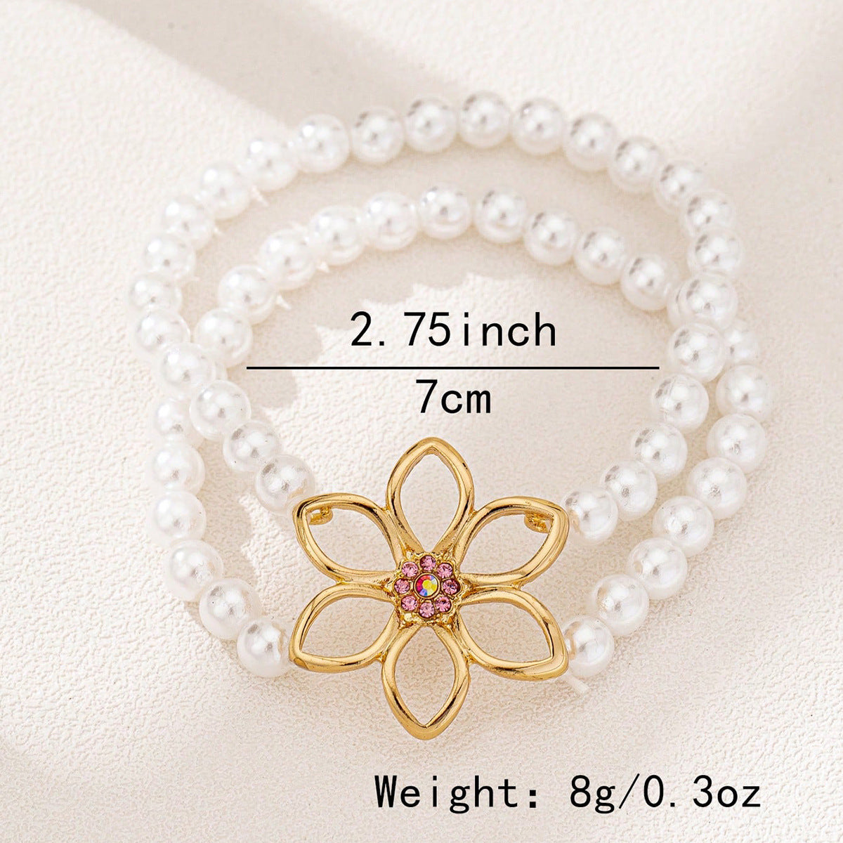 Planderful Vienna Verve Bracelet – Fashionable Pearl and Zircon Design