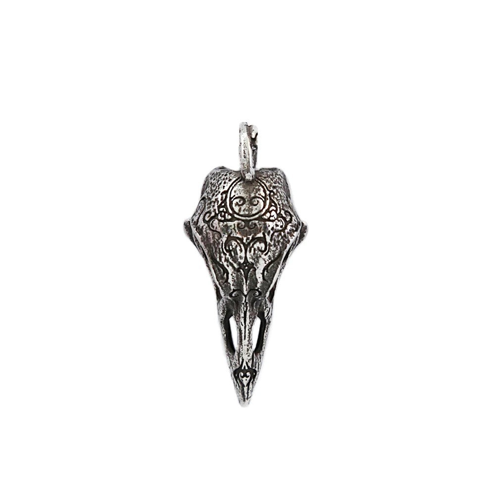 Vintage Skull Viking Stainless Steel Men's Pendant Necklace