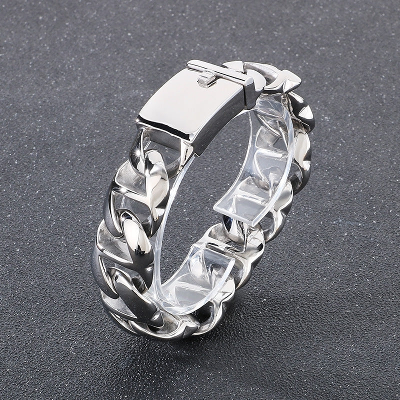 Planderful Stainless Steel Mens Bracelet Everyday Genie