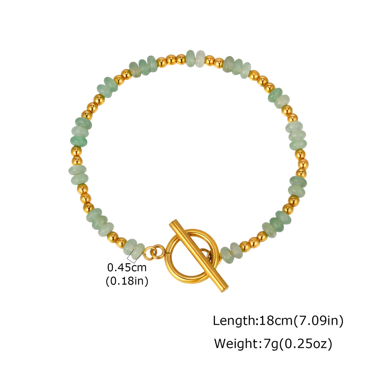 Tiger's Eye Stainless Steel Bracelet