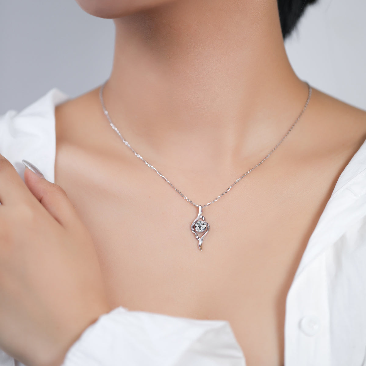 Cupid Cupid'S S925 Sterling Silver Pendant Necklace