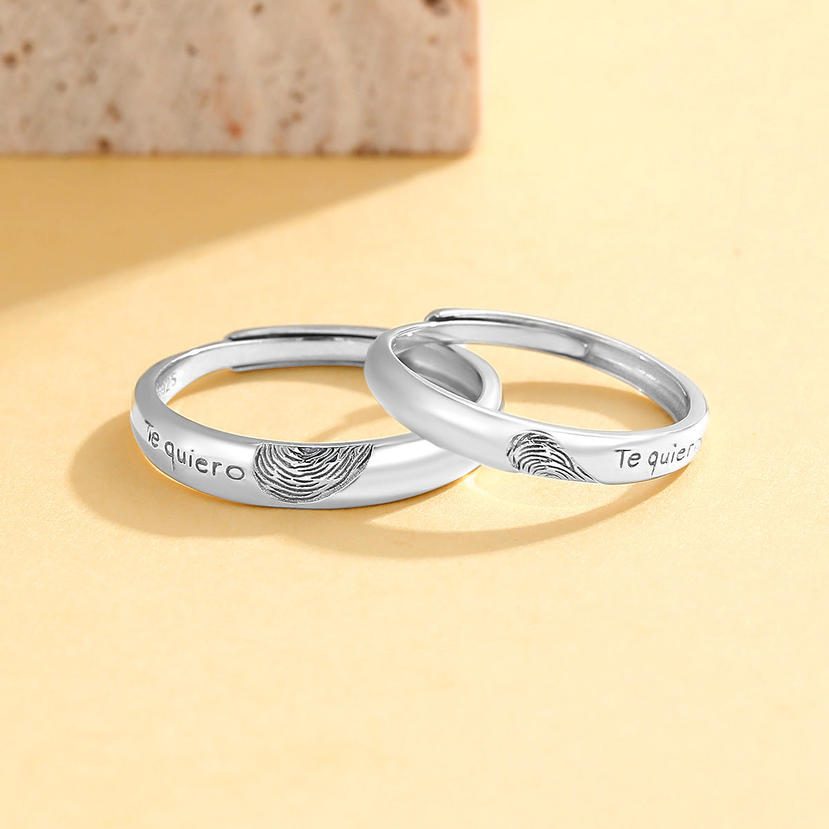 Minimalist Heart S925 Sterling Silver Ring