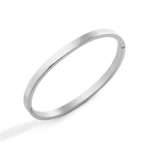 Planderful Jewelry Titanium Steel Bracelet With Zircon Inlays Everyday Genie Collection