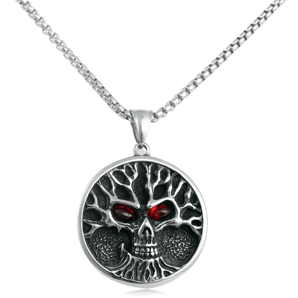 European And American Stainless Steel Tree Of Life Pendant