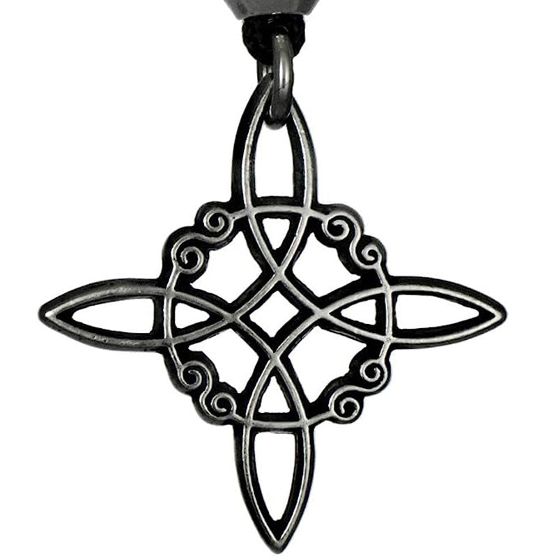 Retro Tarot Zinc Alloy Pendant with Norse Legacy Design
