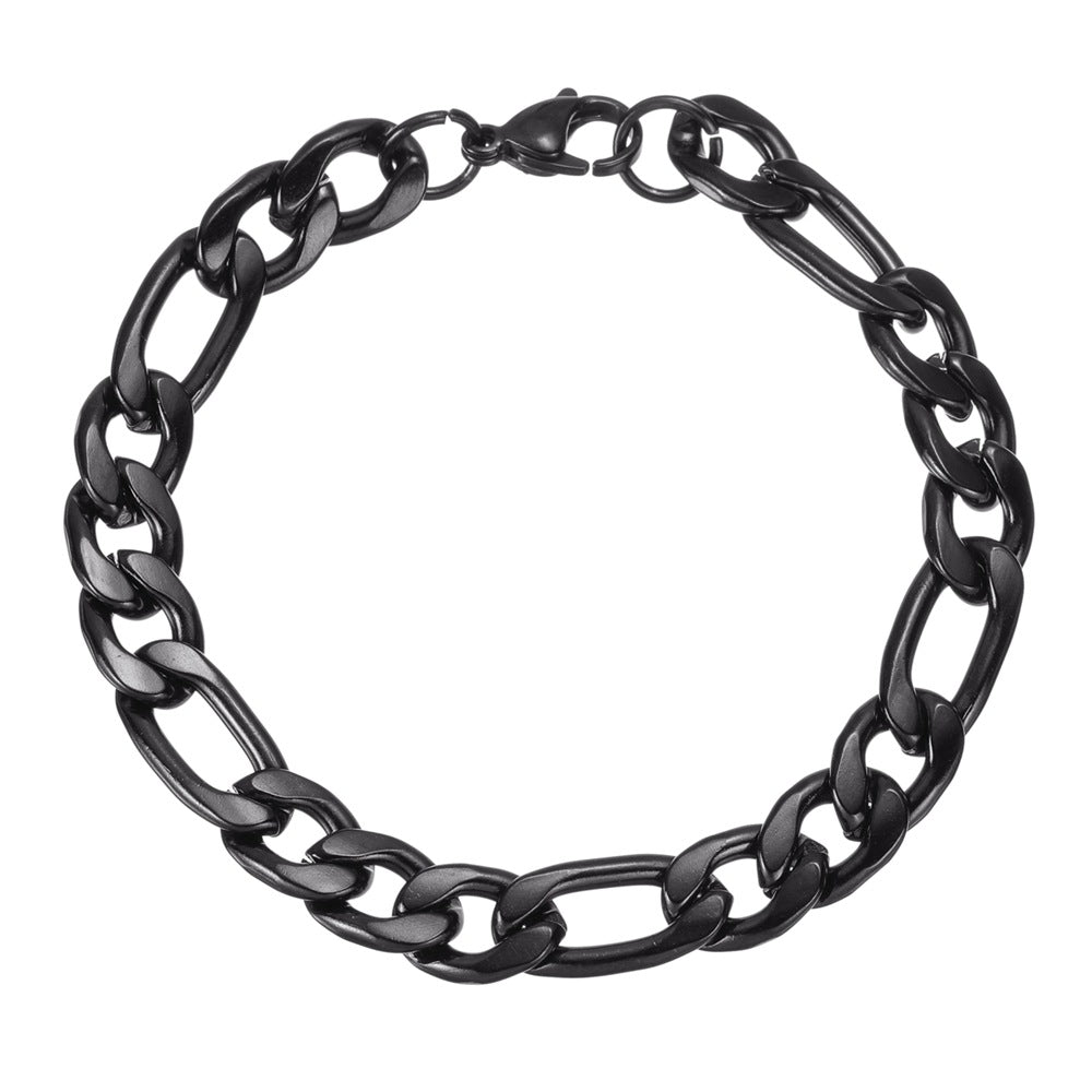 Planderful Everyday Genie Cuban Link Bracelet Bold Durable Stainless Steel Unisex Jewelry For Men Women