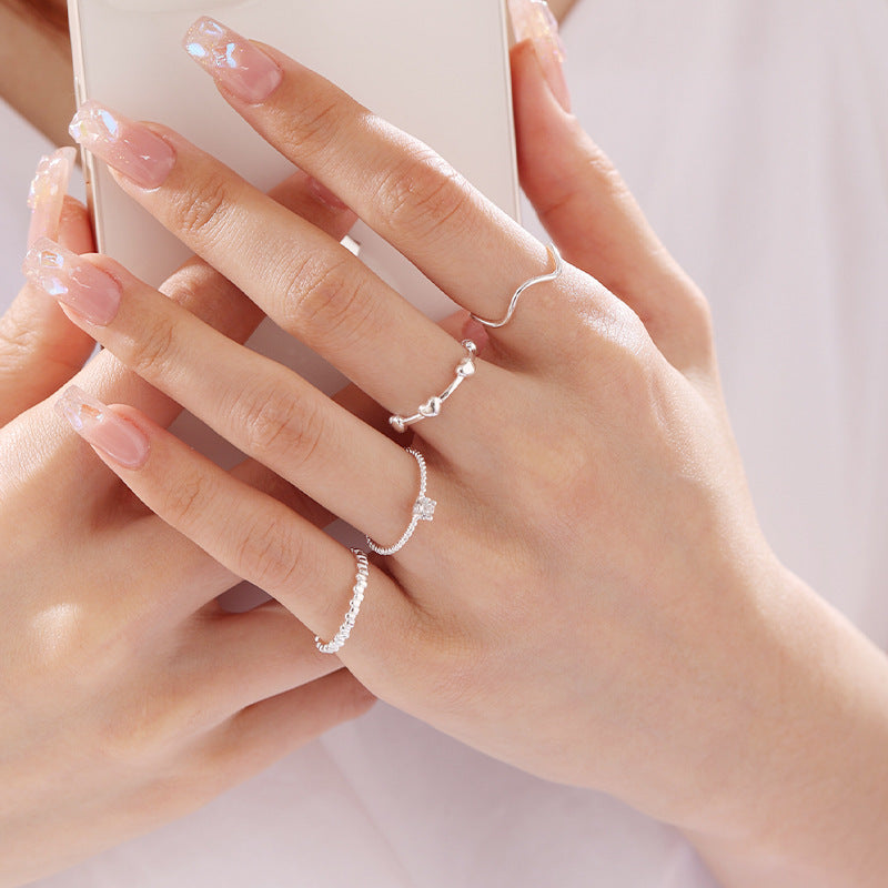 Minimalist Solid 925 Sterling Silver Ring