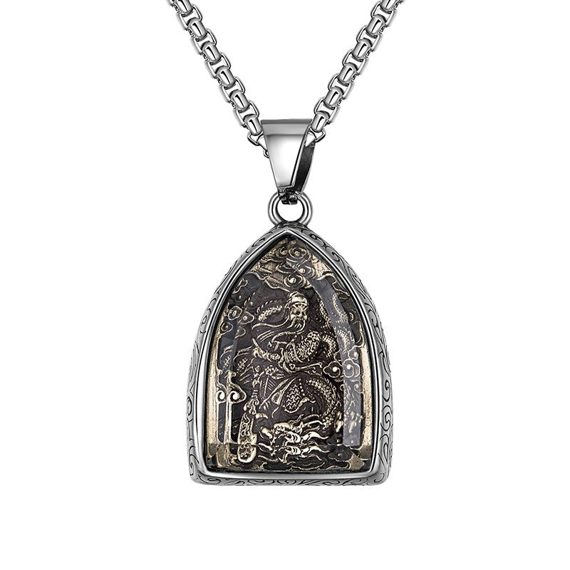 Titanium Steel Necklace – Vintage for Men