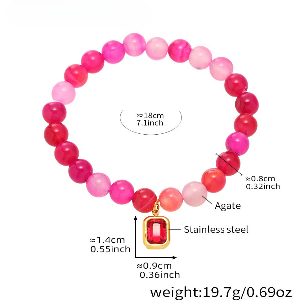Planderful Agate Bracelet Original Chinese Style For Women