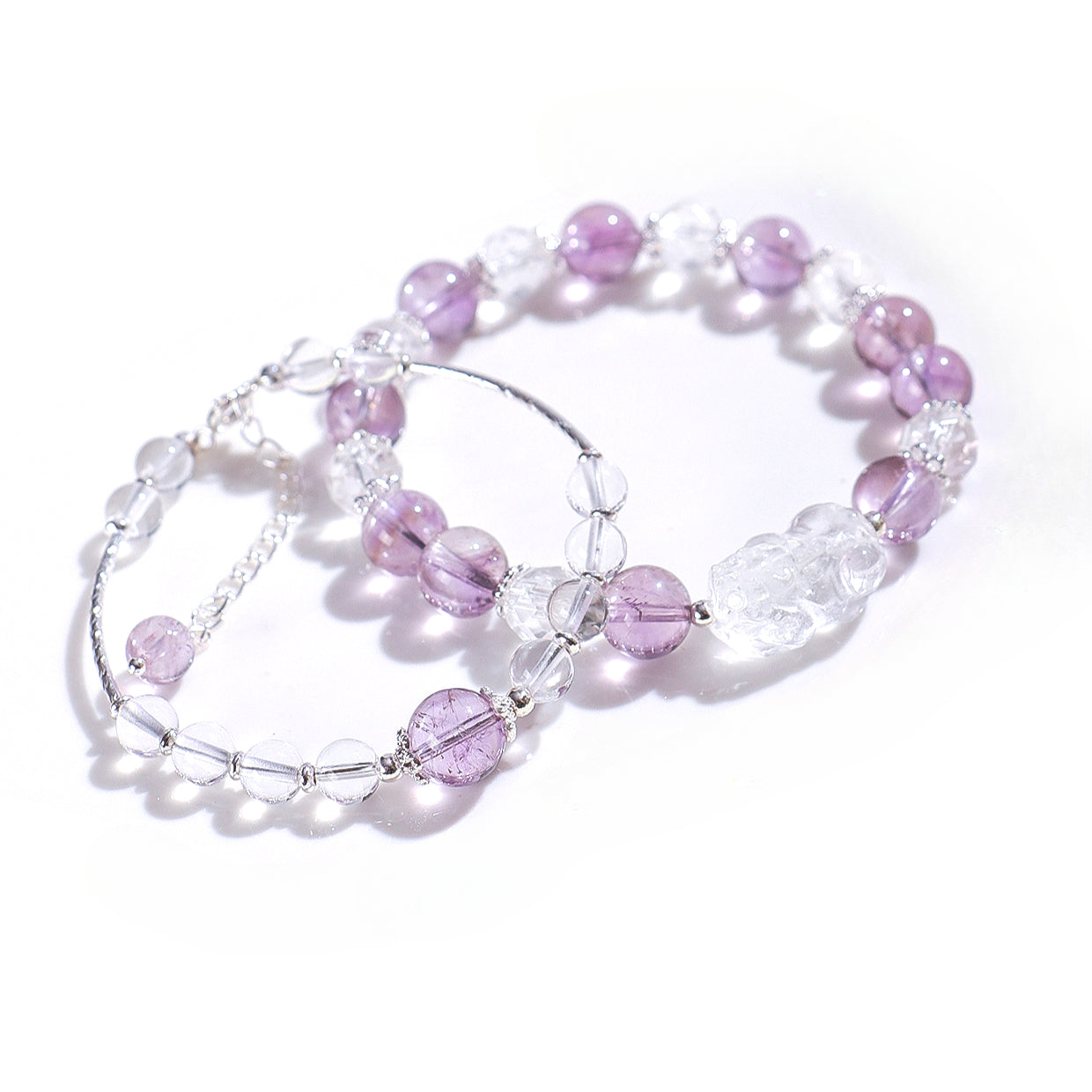 Planderful Fortune's Favor Bracelet – Fresh and Sweet Crystal Stacked Design