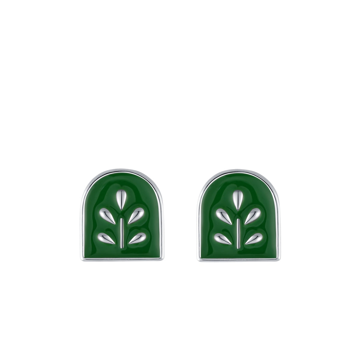 925 Sterling Silver Tulip Earrings