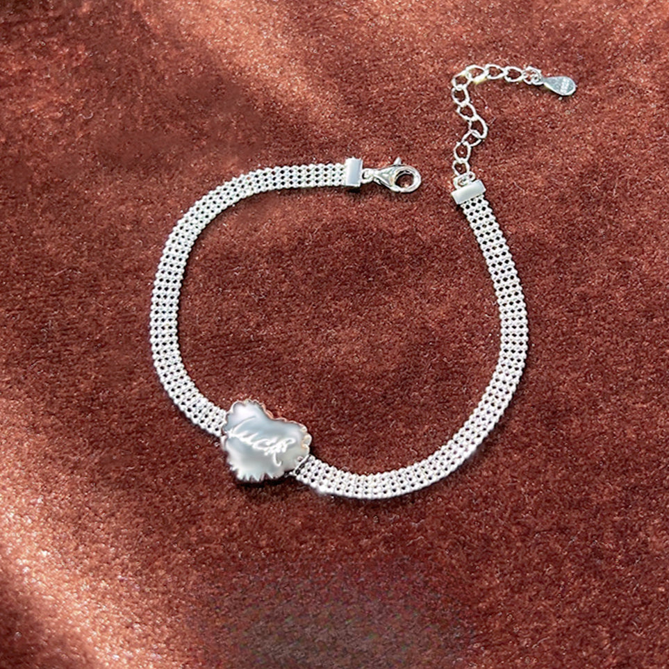 Planderful Everyday Genie Bracelet – Elegant Multi-Layer Silver Design