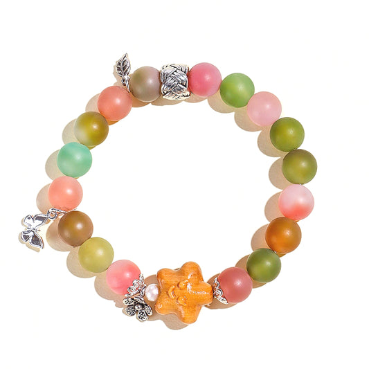 Planderful Fortune's Favor Bracelet – High-End Agate and Citrine Design