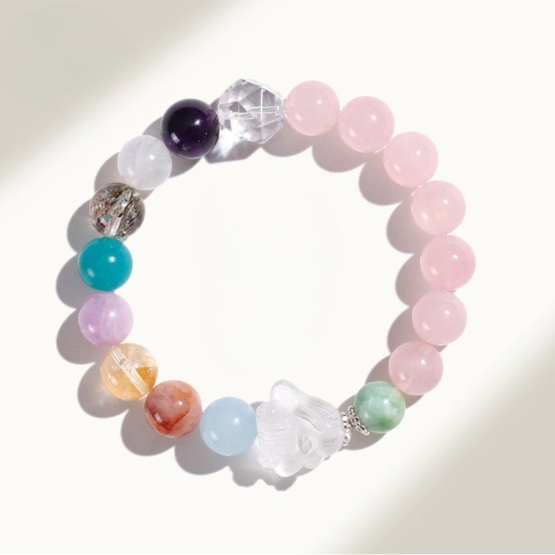 Planderful Fortune's Favor Bracelet – Elegant Crystal Beaded Design