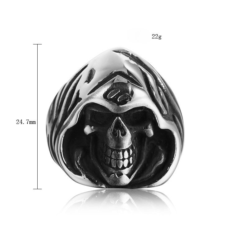 Titanium Steel Wizard Ring