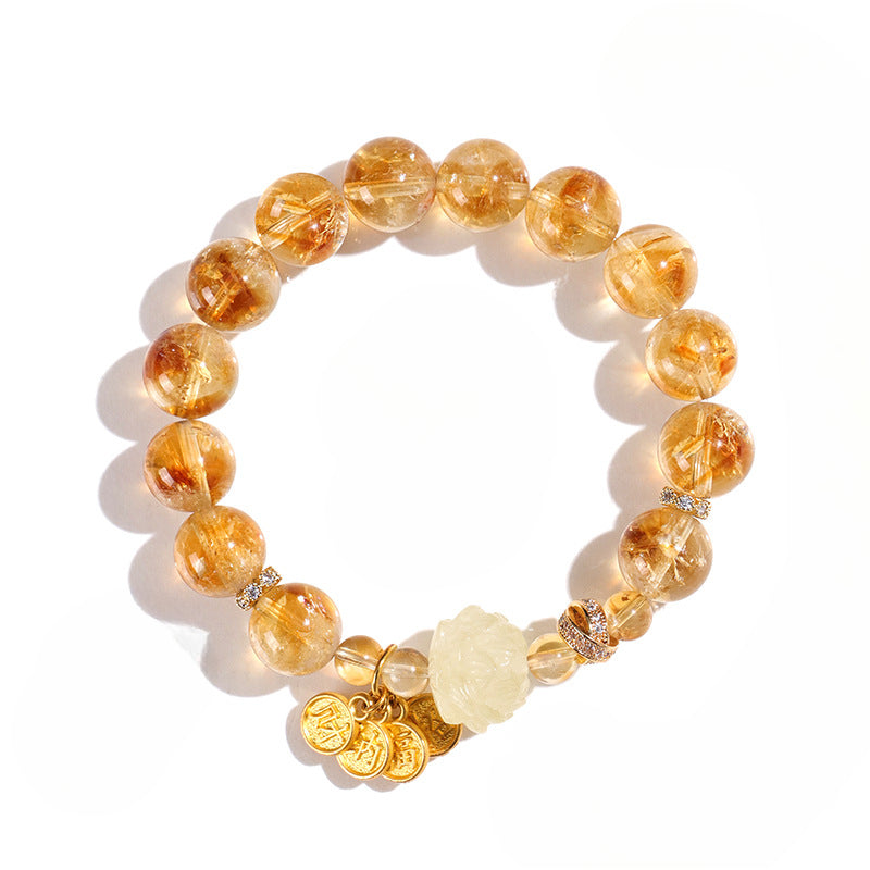 Planderful Fortune's Favor Bracelet – Elegant Crystal Beaded Design