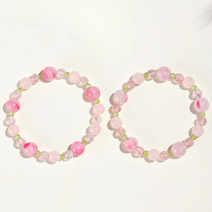 Planderful Fortune's Favor Bracelet – Fresh and Sweet Crystal Beaded Design