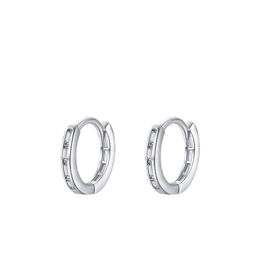 S925 Sterling Silver Zircon Earrings for Women
