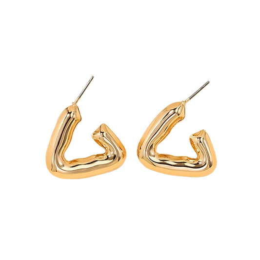 Chic Geometric Earrings with a Cold Wind Vibe