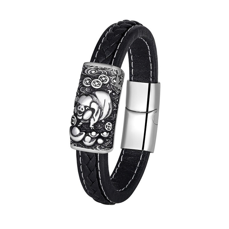 Steel Bracelet – Vintage Everyday Wear For Modern Casual Men's Jewelry And Accessories