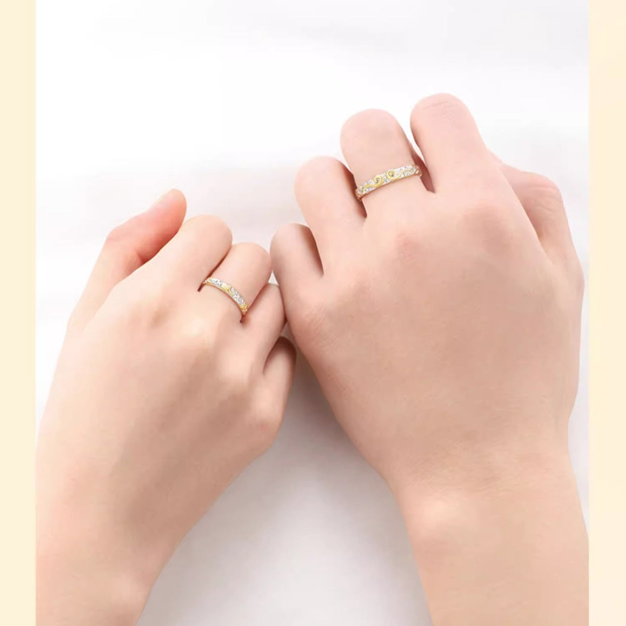 Myth Wukong Couple Ring 925 Sterling Silver Premium Gift