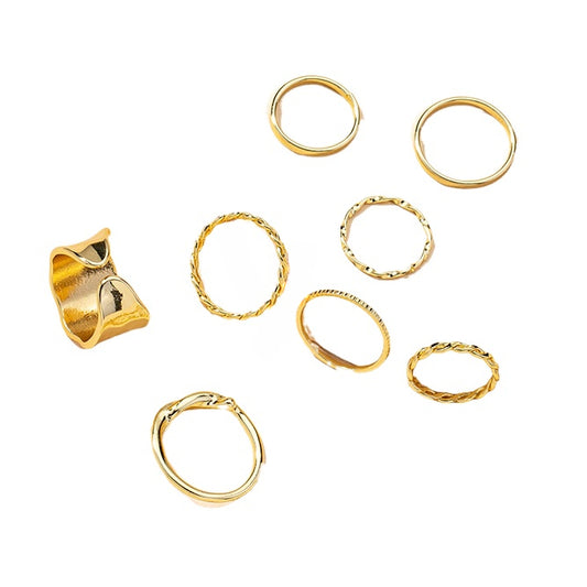 Trendy Vienna Verve Ring Set with Instagram-Inspired Hand Jewelry