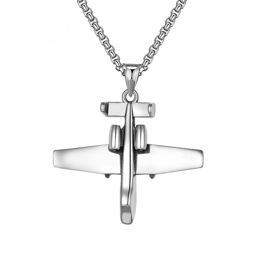 Steel Necklace – Street Hip Hop Statement Pendant Chain For Everyday Urban Style And Attitude