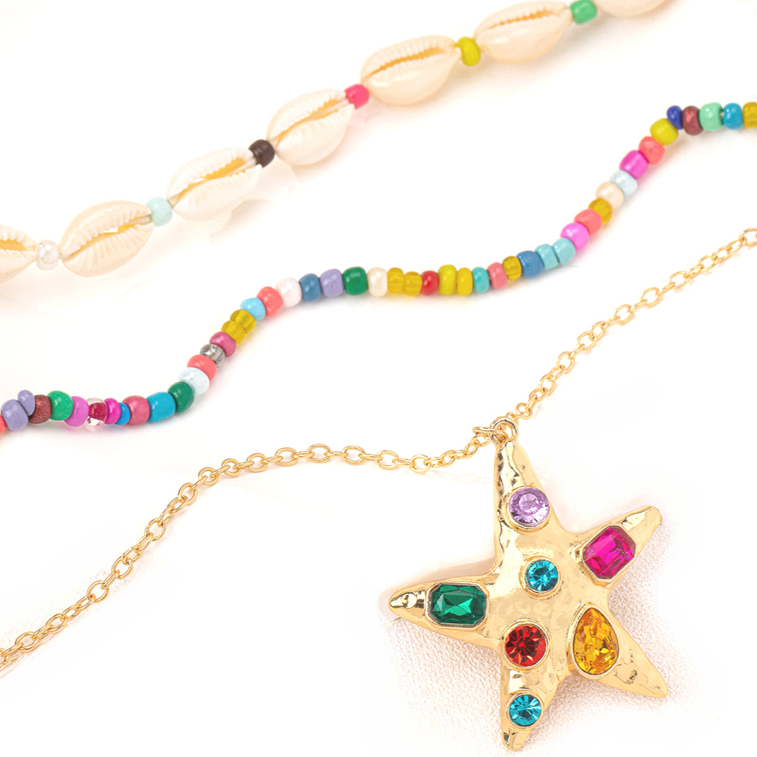 Planderful Vienna Verve Necklace – Bohemian Beach-Inspired Design