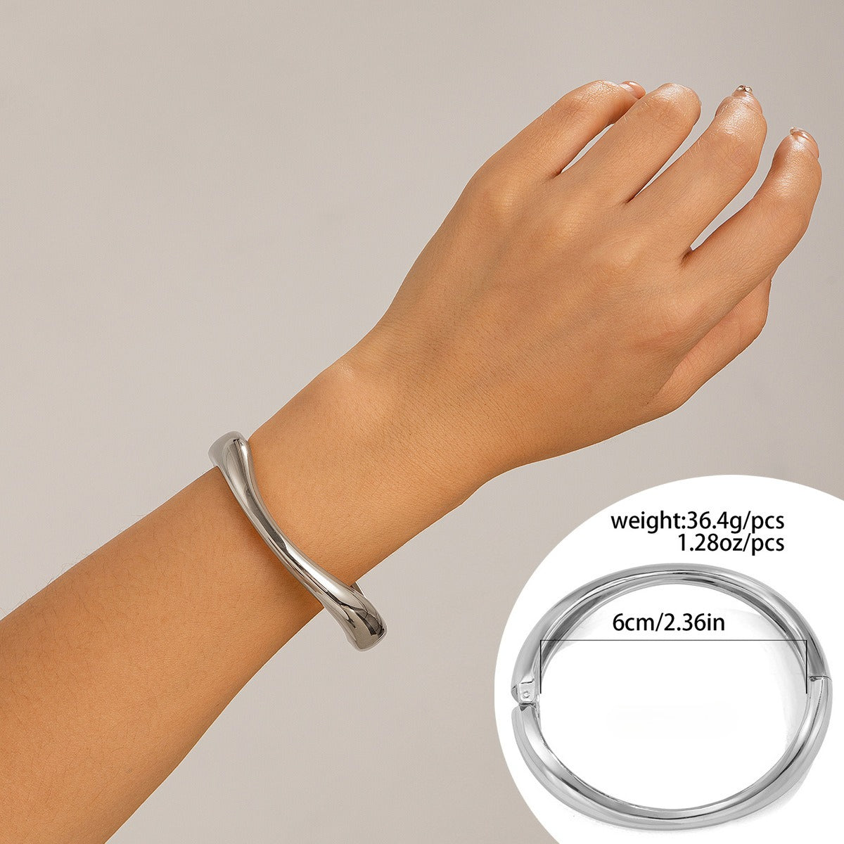Planderful Vienna Verve African Wide Bracelet Statement Jewelry For Women Bold Fashion Accessory