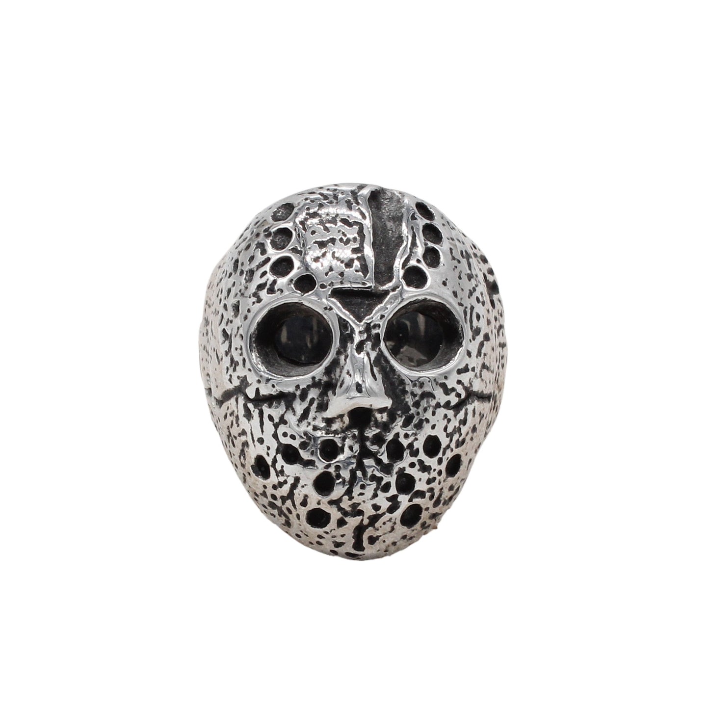 Planderful Skull Ring Steel Durable Unisex Gothic Accessory For Men And Women Statement Jewelry