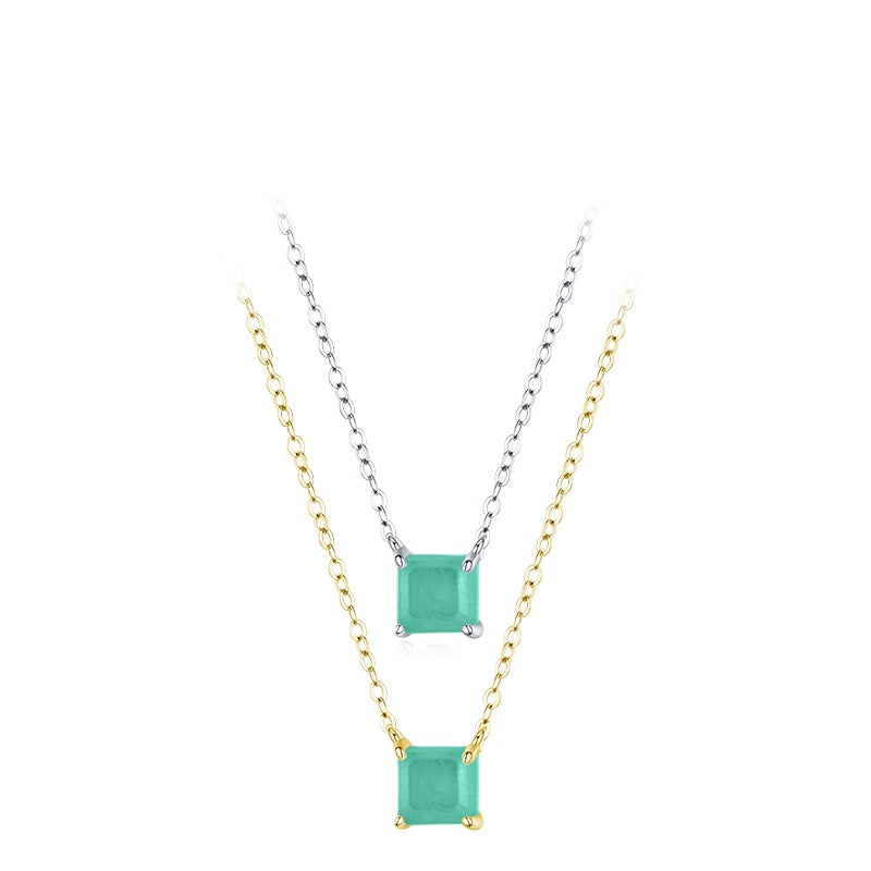 Everyday Genie Sterling Silver Tourmaline Necklace for Women