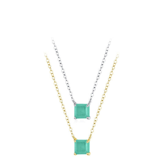 Everyday Genie Sterling Silver Tourmaline Necklace for Women