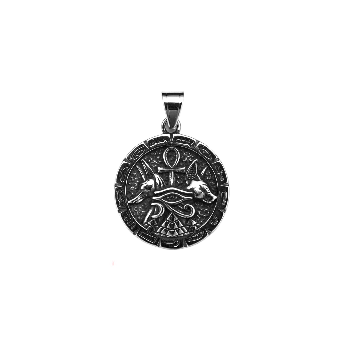 Steel Necklace – Vintage Ankh Cross Pendant