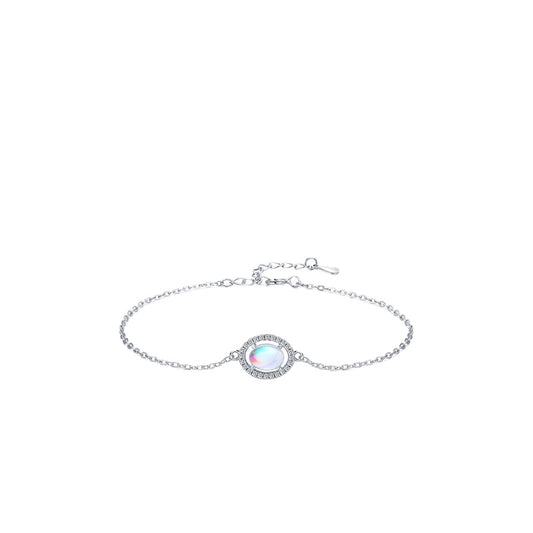 Moonlight Stone Sterling Silver Bracelet