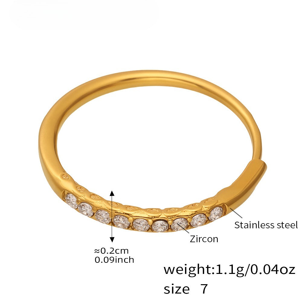 Planderful Zircon Ring Super Flash 5A For Trendsetters