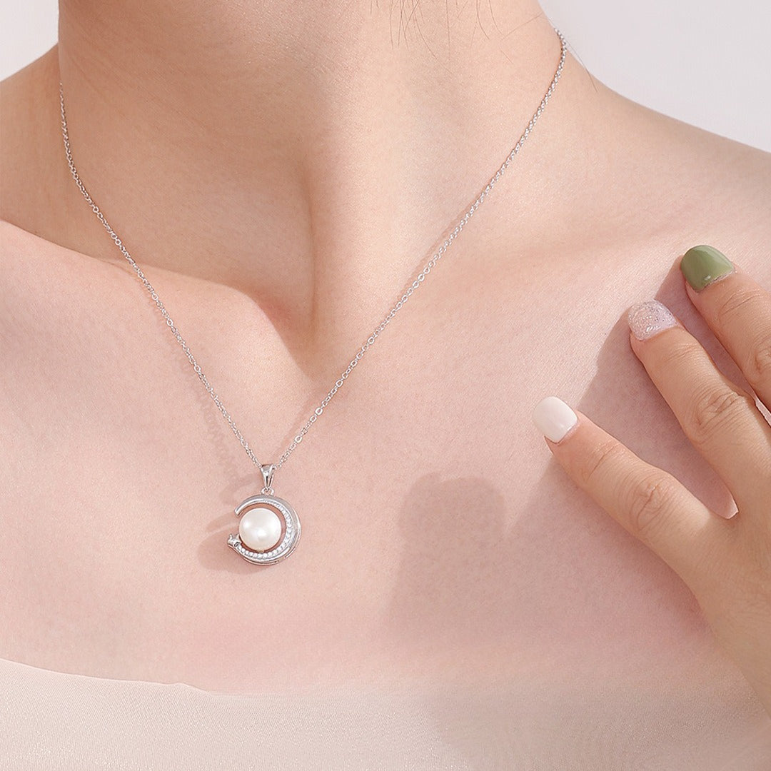 S925 Sterling Silver Freshwater Pearl Necklace